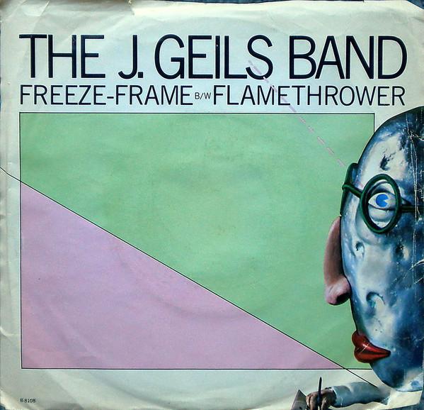 

7inch Record J. GEILS BAND - Freeze-Frame B8108 EMI America 1981 Canada Pop Used