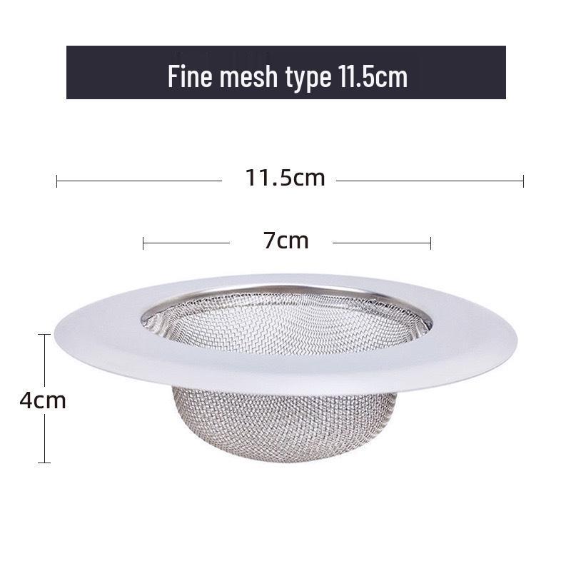 Anti-Clog Stainless Steel Sink & Drain Filter Screen for Kitchen and Vegetable Washing