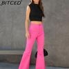 BITCED Women's Half-High Neck Top Casual Versatile Cropped Tank Top Short-Length Gathered Polyester-Cotton Blend Spicy Girl Style