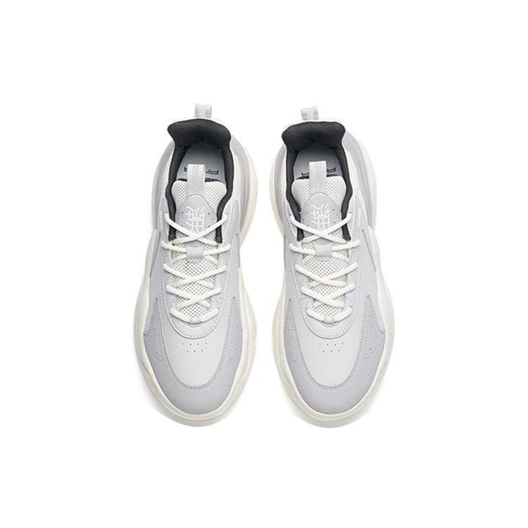 New Anta Chao Worship 3.0 Low Top Sports Casual Shoes Men's Gray White 112238840-7