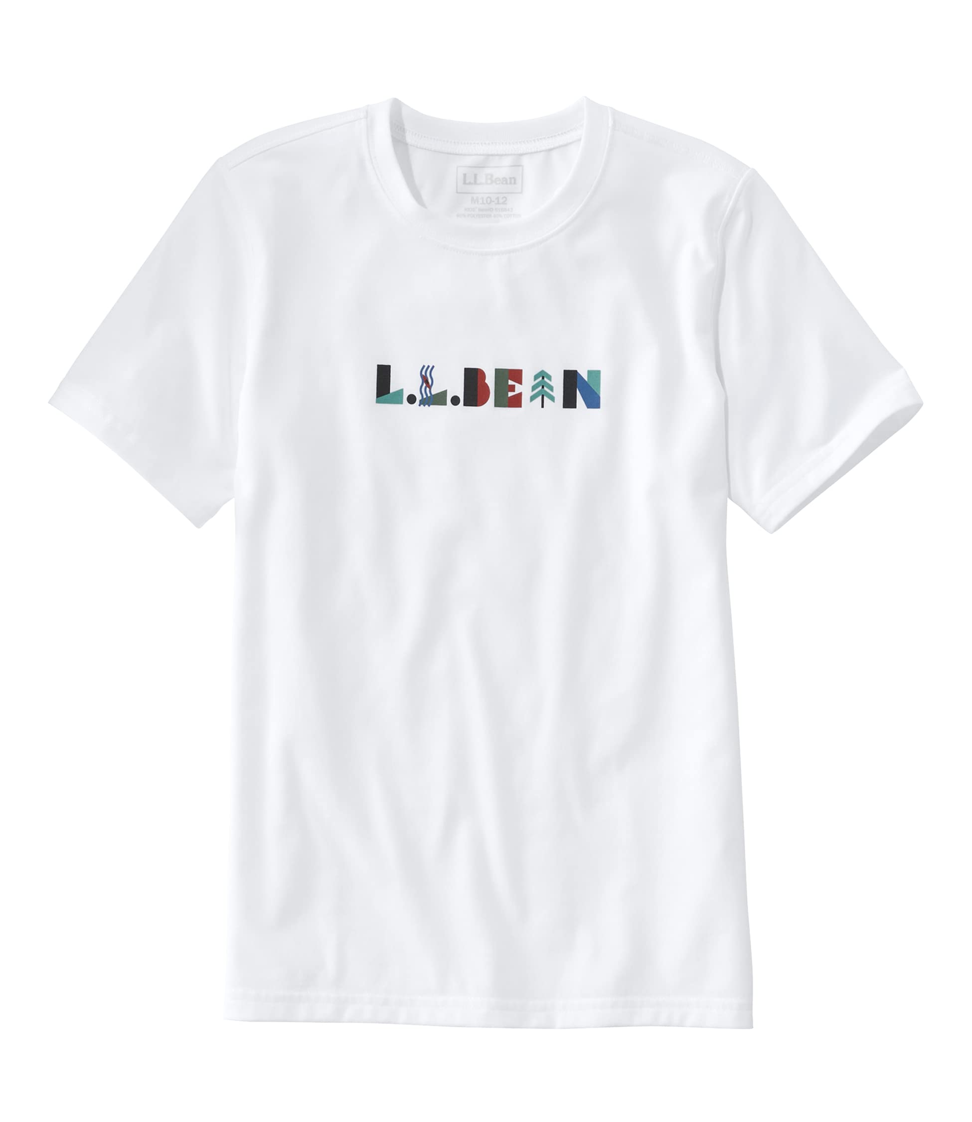 

Graphic Big Size 1000127849 L.L.Bean Kids Tee, Kids, M, White/L.L.Bean, White,