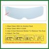 Motoforti 3pcs 9.65"x2.87" Anti Fog Film for Motorcycle Helmet Universal Anti Fog Shield Film Lens Sticker Durable Nano Coating Sticker Film Helmet