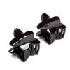4cm Long 2pcs  Fancyin Colorful Triangle Small Hair Claws Crab Cat Ear Headwear for Women Colorful Hairclip Hair Accessories