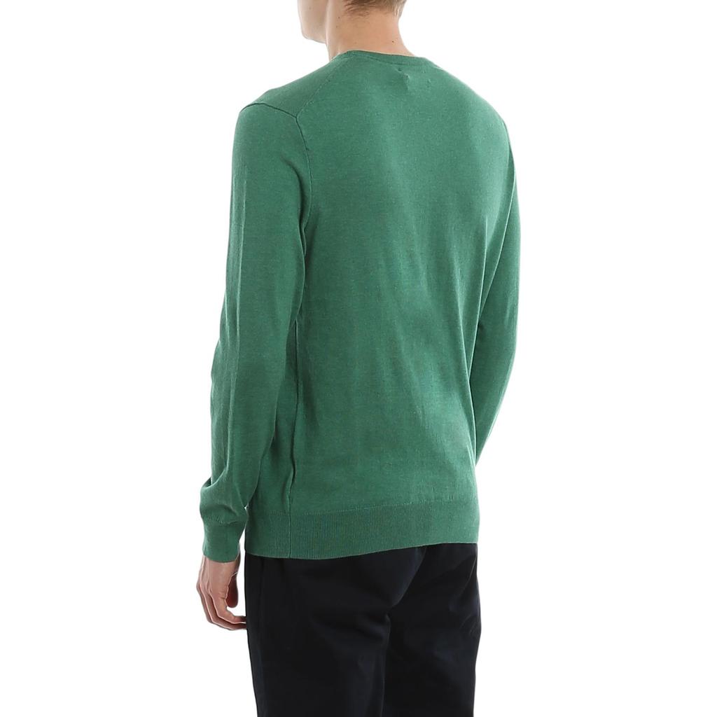 Polo Ralph Lauren Pony Logo Embroidered Crew Neck Long Sleeve Knit Sweater Men Sweater 710744679-020