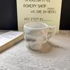 3D Sculpted Skull Ceramic Coffee Mug With Handle Gothic Sculpted Cup for Halloween Party Decor & Unique Gift