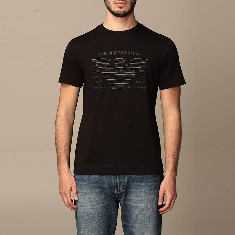 Emporio Armani T Shirt Men's Black 3K1TE1-1JULZ-0999