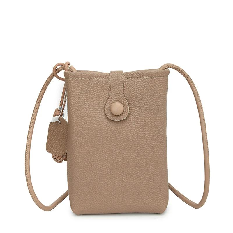 Сумка через плечо из натуральной коровьей кожи для женщин, сумка для телефона на каждый день, женская роскошная сумка через плечо из мягкой и прочной ткани