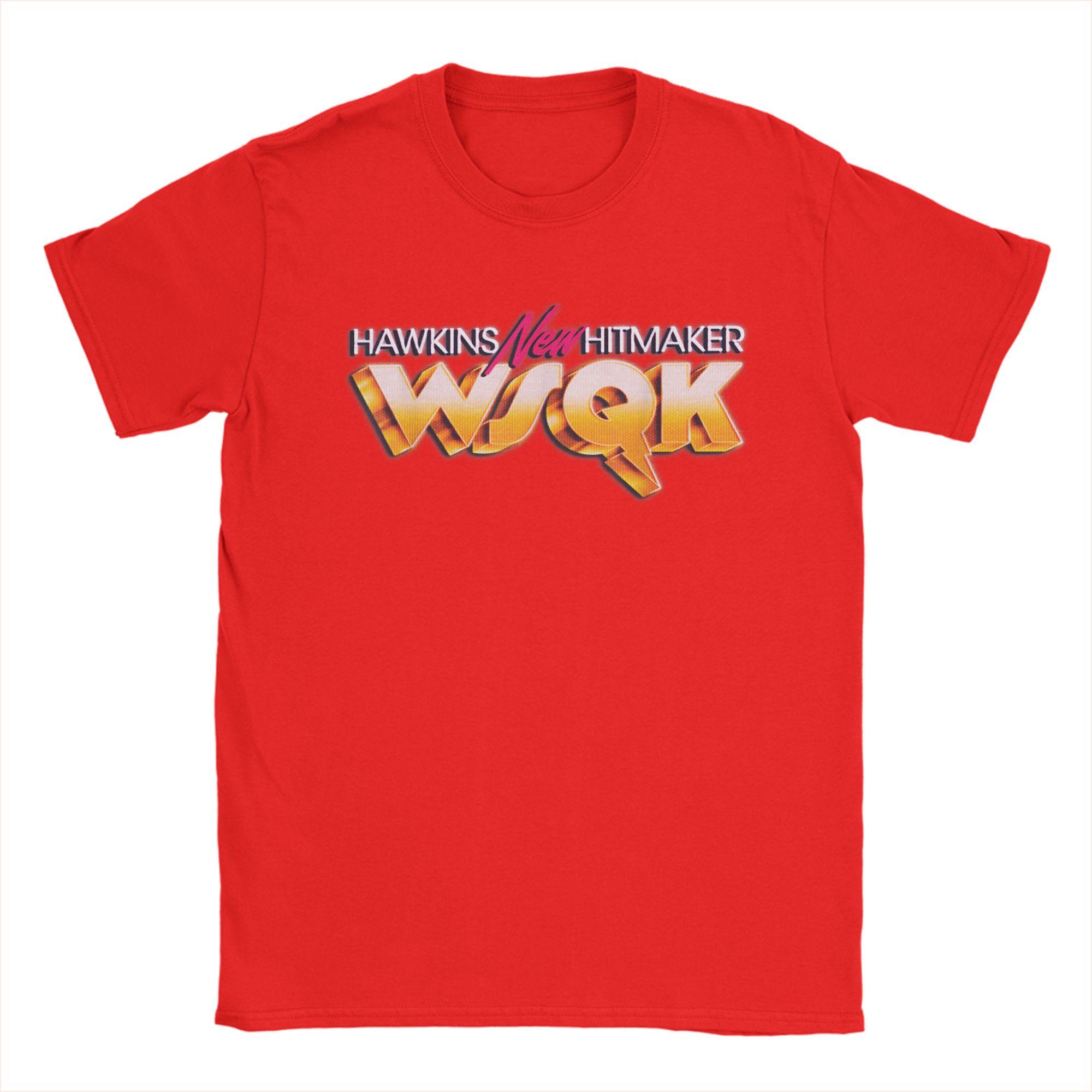 Summer Hawkins New Hitmaker WSQK Fashion T Shirts Cotton Tee Shirt for Unisex Awesome Custom Logo Short Sleeve Tees S