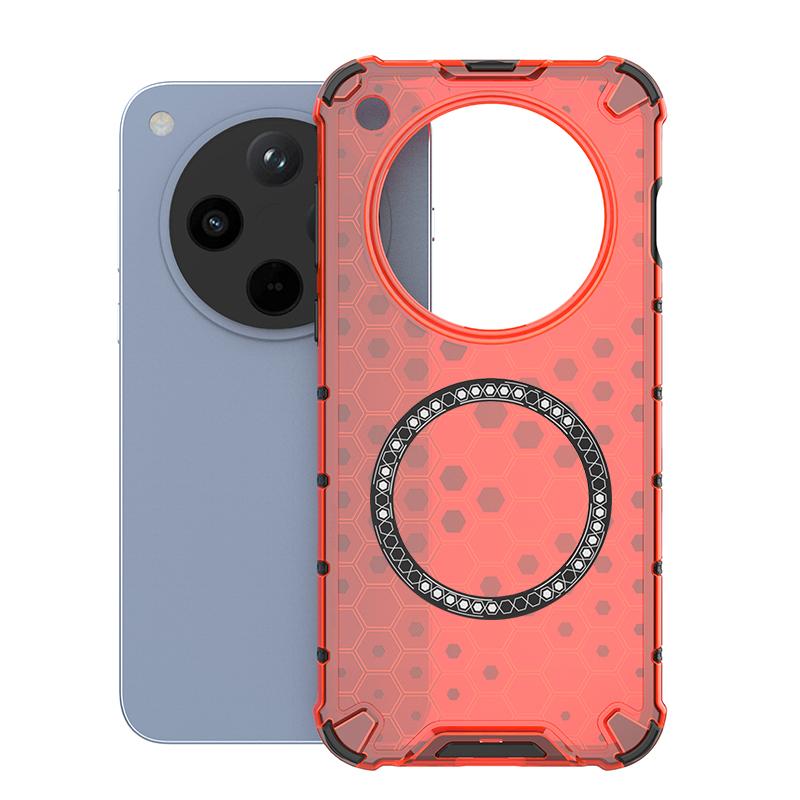 For OPPO Find X8 Pro 5g Magnetic Ring Back Cover Phone Case Magsafe Ring Wireless Charge Lens Protect Shockproof Coverage Funda