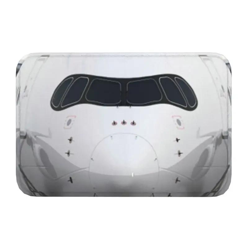 Paillasson De Pilote De Chasse Airbus Personnalisé, Antidérapant, Pour Avion D'aviation, Cuisine, Salle De Bains, Jardin, 40x60cm