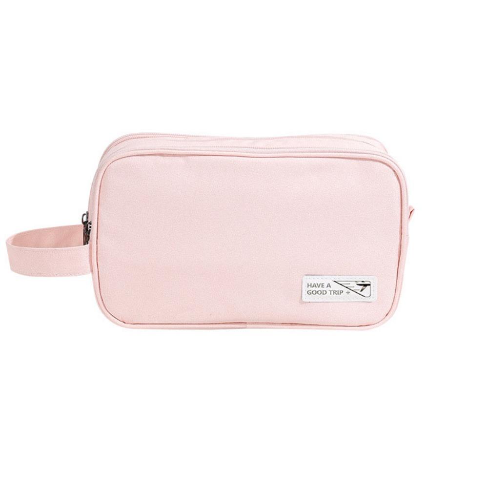 Large Capacity Travel Makeup Bag Dry Wet Separation Beauty Wash Pouch  Bathroom Organizer