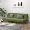 VidaXL 2-seater Sofa Bed Light Green Velvet 375929