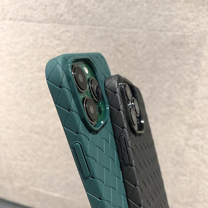 Prodyšné síťové pouzdro s mřížkou pro iPhone 14 13 12 11 Pro Max Xr Xs Max 13pro 14 Pro Max zadní kryt z měkké kůže