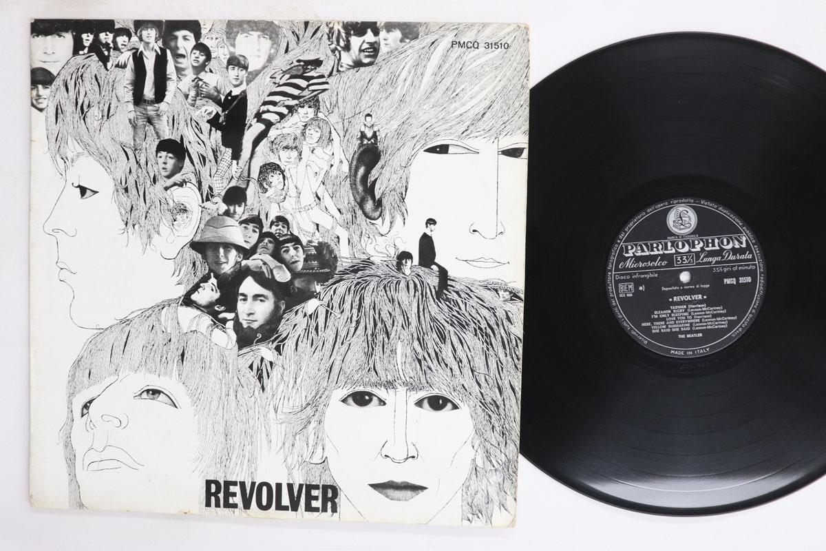 LP Record BEATLES Revolver PMCQ31510 Parlophon Italy Rock Used