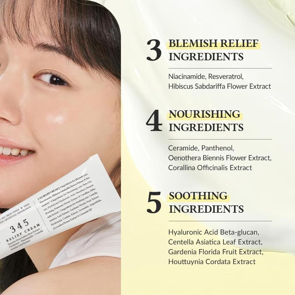 345 Relief Cream for Sensitive Skin