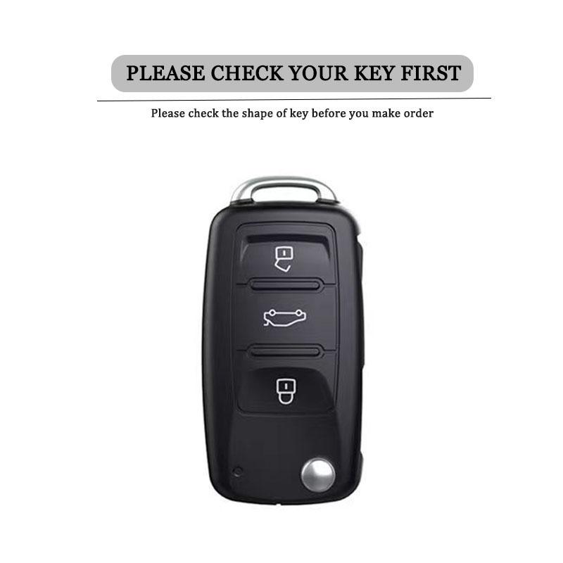 Tpu Car Key Case Cover Protection For Volkswagen Vw Polo Golf Passat Tiguan Beetle Caddy T5 Up Eos Skoda Octavia Seat Leon Altea