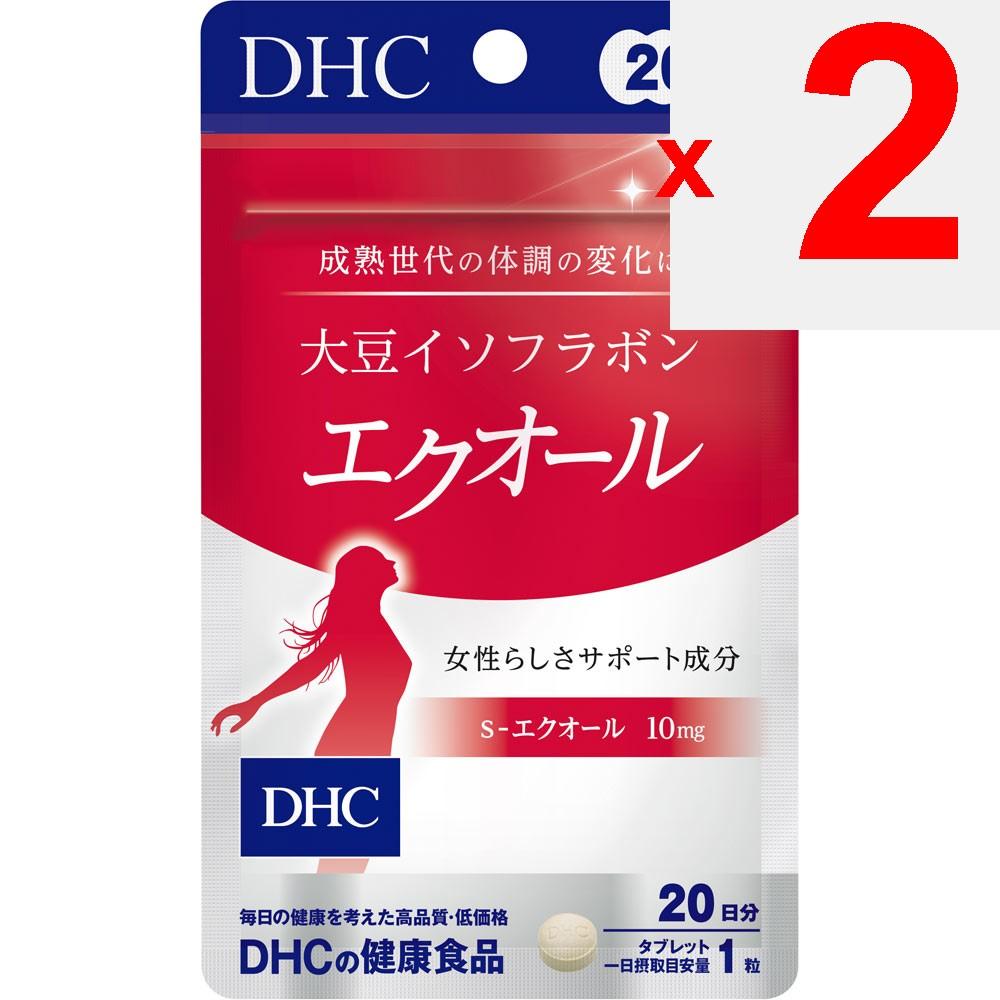 DHC Soy Isoflavone Equol (20-day Supply) 20 Capsules Japanese Ingredients Herbs (Natural Ingredients) Japanese Ingredients
