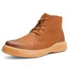 Fashion 2024 Winter Hot Selling Men's Business Short Boots Soft Soles Soft Surfaces Men's Leather Casual Shoes Cotton Ankle Boots
