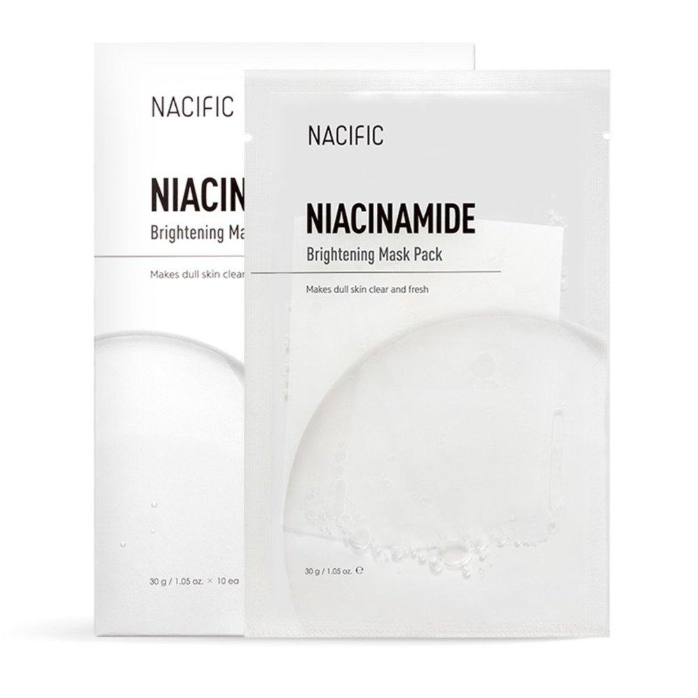 NACIFIC Niacinamide Brightening Mask Pack (1 Sheet) X 10