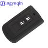 Jingyuqin 2b Funda de Silicona para Llave de Coche Para Mitsubishi Outlander 10 Lancer Pajero Sport EX ASX Colt L200 Inteligente