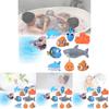 Adorable Clownfish Bath Water Squeeze Toy For Engaging Visual And Sensory Experiences