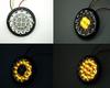 16 LED Side Bus Marker Lights Lamps for Waterproof Waterproof Blue Trucks, 24V, (4 Lights)
