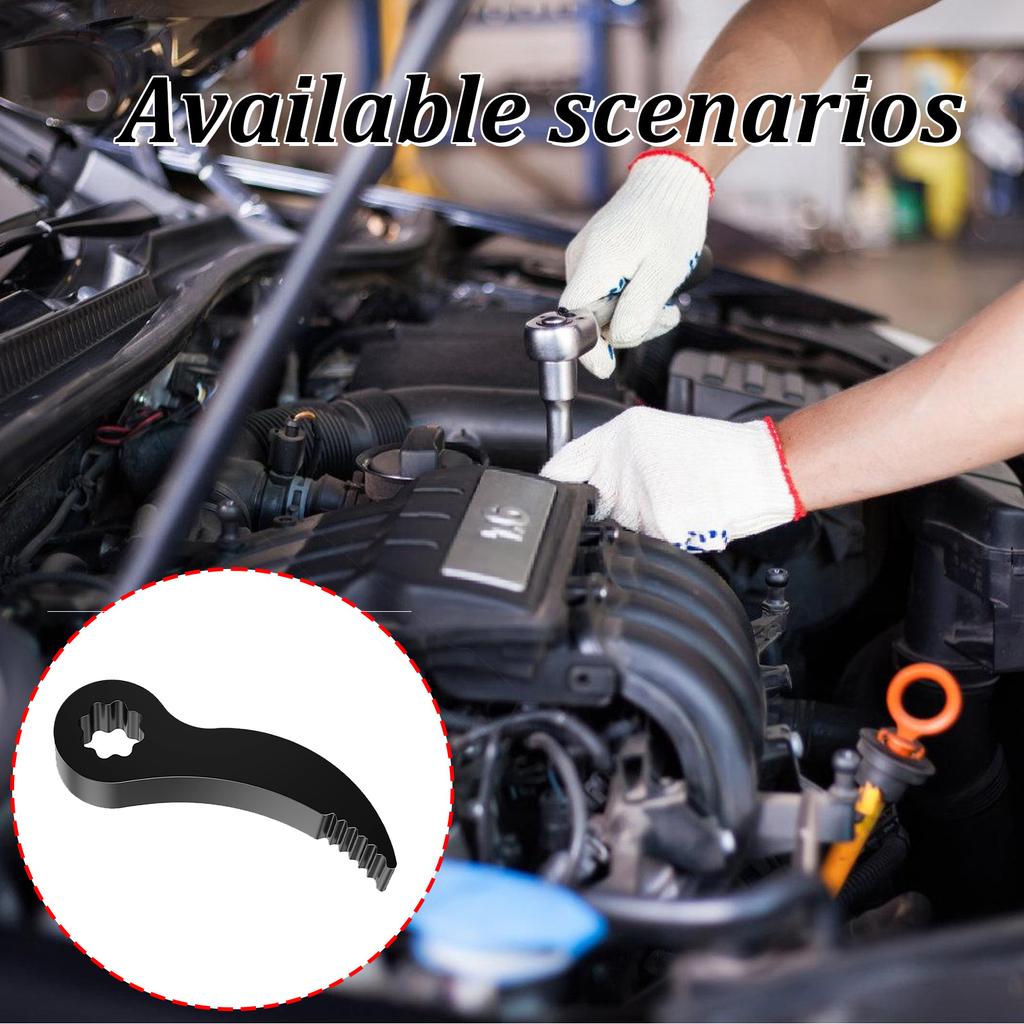 Drive Ratchet Lever Adapter Head Half Shaft Removal Tool Crowbar Adapter Head Tool Wrench Adapter Head Car Repair Tools