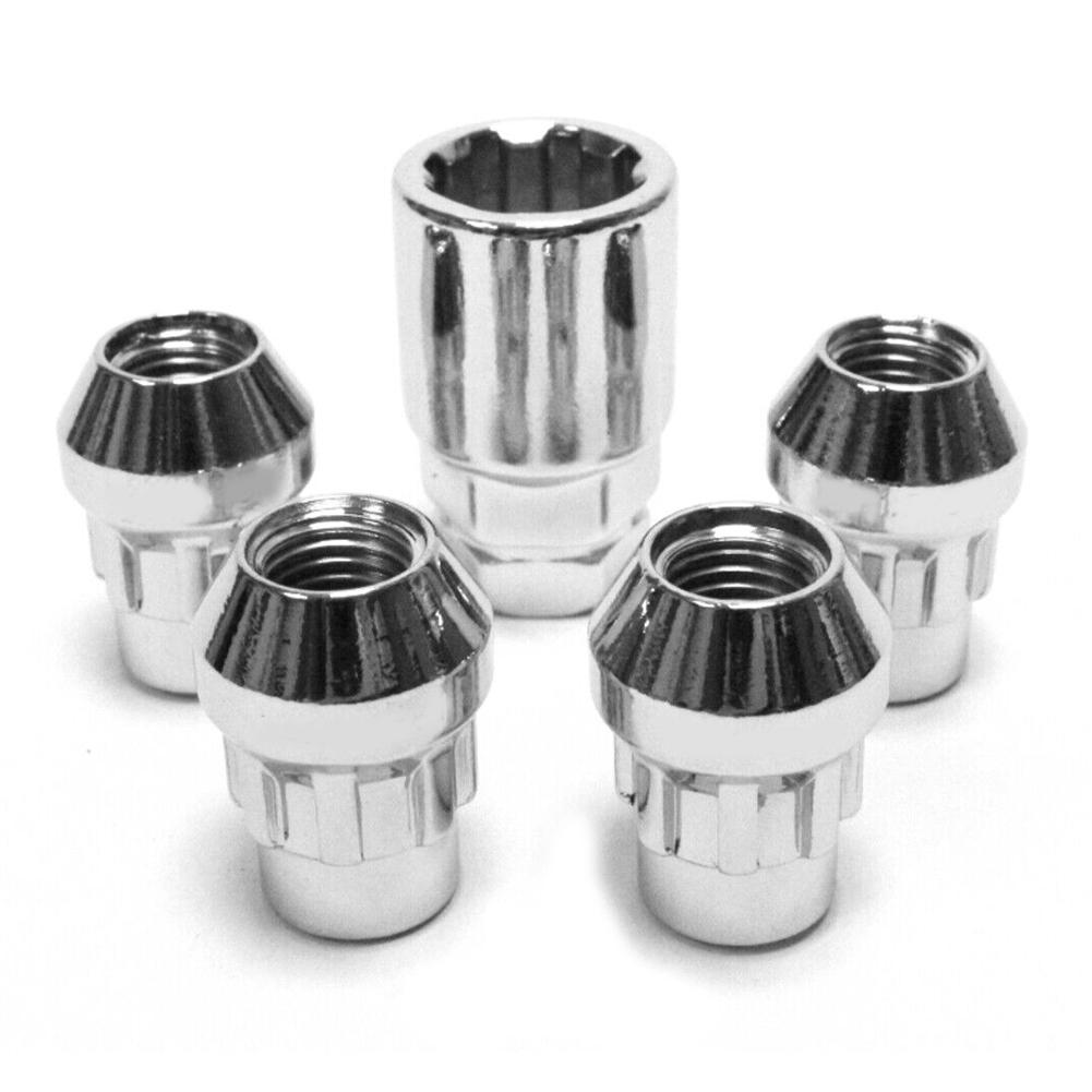 Chrome Plating Wheel Nut Practical Solid Design Steel