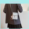 Trendy Pu Leather Small Crossbody Bag For Women 2024 Stylish Fashionable Square Shoulder Bag For Everyday Use
