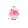 50pcs 10.5mm Cherry Blossom Lampwork Beads Colorful Glass Loose Bead For Jewelry Making DIY Crafts Bracelet Necklace Accessories