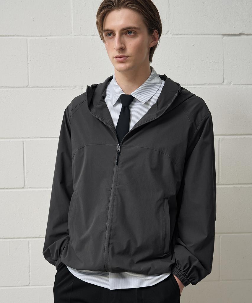 DRAW FIT Active Airweight Windbreaker Jacket [4 Colors]