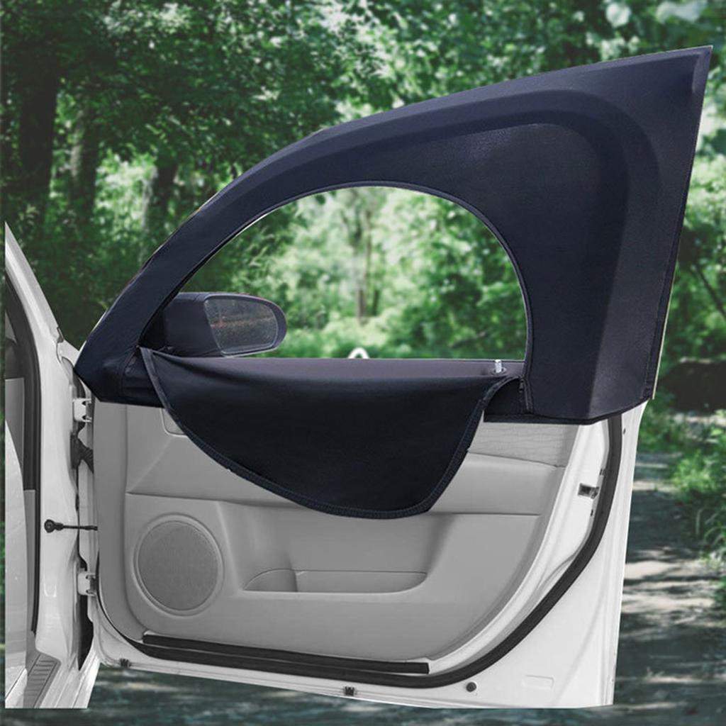 Privacy Protections Curtain Car Window Shade for Kid Infant Front/Rear Auto Side Window Sun Shade Mesh Window Covers