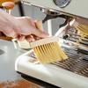 1pc Coffee Brush For Easy Cleanup Of Grounds & Messy Surfaces Premium Wooden Coffee Brush Home Countertop Cleaning Tools Parts