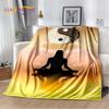 Rainbow 7 Chakra Mandala Bohemia Soft Plush Blanket,Flannel Blanket Throw Blanket for Living Room Bedroom Bed Sofa Picnic Cover