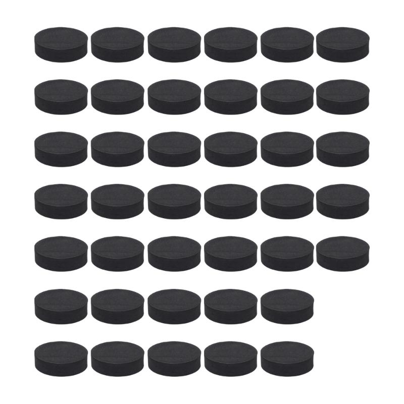 Adhesive-Backed Round Cushion Grip Set, Dense 40 Count for Speaker Feet, Quiet Contact, Scratch Guard and Home Care