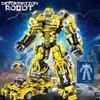 Compatible with Lego deformation robot Gundam Mecha Bumblebee Optimus Prime car model boy toy