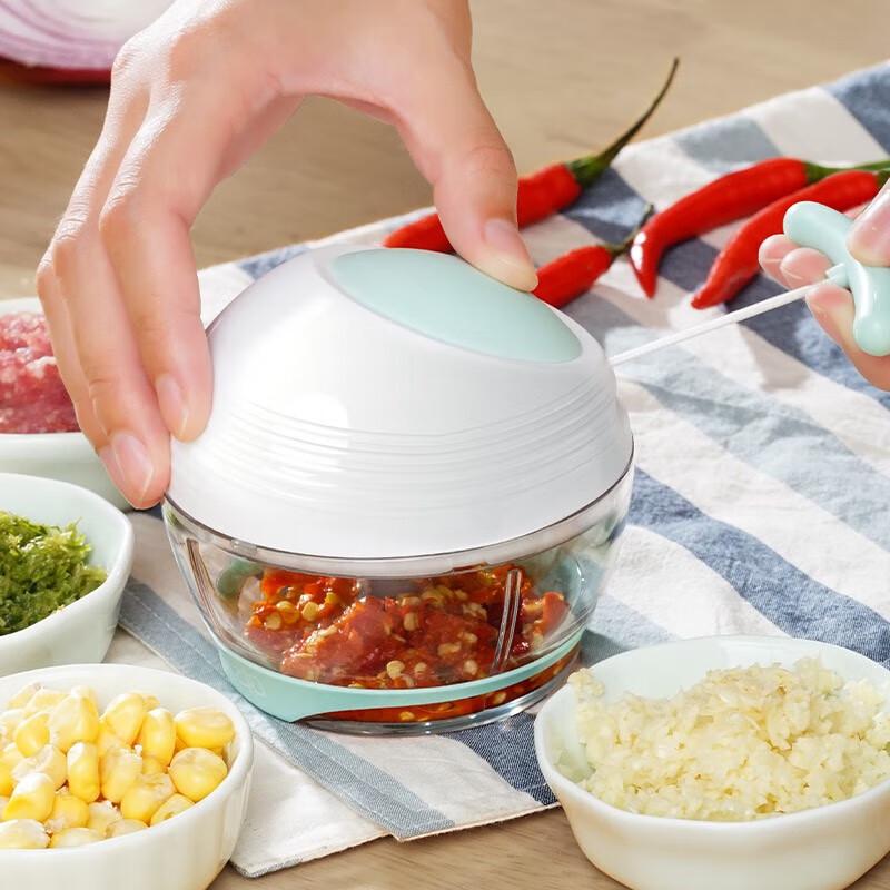 

Meizhīkòu Planet Mini Hand-Pull Food Chopper