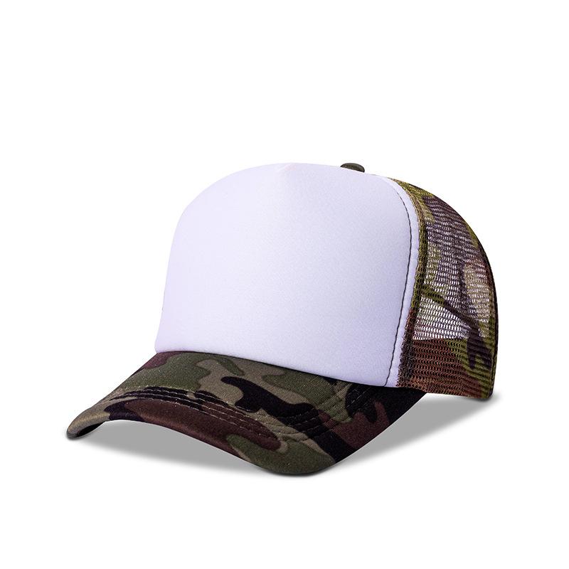 Casquette de baseball en mesh respirant avec design à visière de canard pour la protection solaire - Logo personnalisé disponible