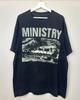 Remake Rare Ministry Band Black Short Sleeve Classic  Unisex T-Shirt