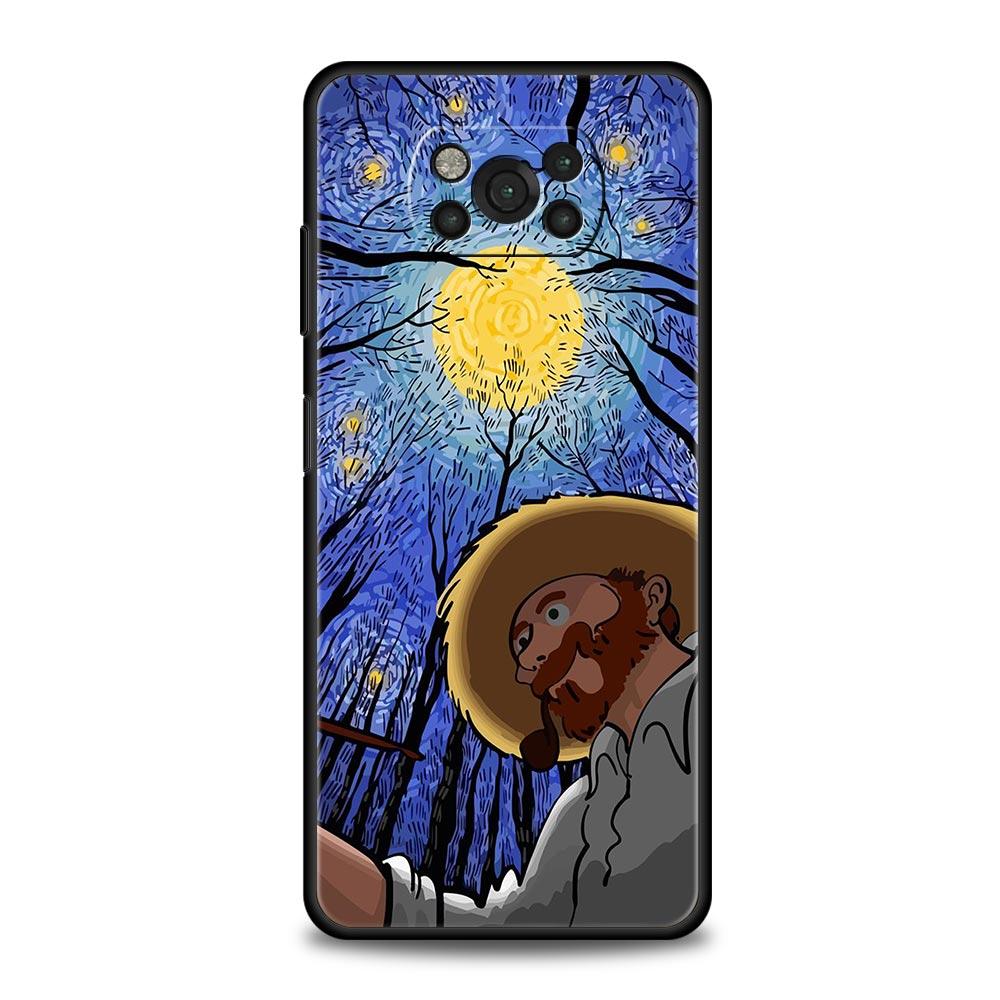 Art Vincent Van Gogh Starry For Xiaomi 12 Poco X3 NFC M3 F3 M4 X4 Pro 5G Phone Case Mi Note 10 Lite 11 10T 11T 11X 9T 11i Cover