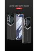 Samsung ZFold7 Electroplated Solid Color Leather Phone Case - Foldable Cover