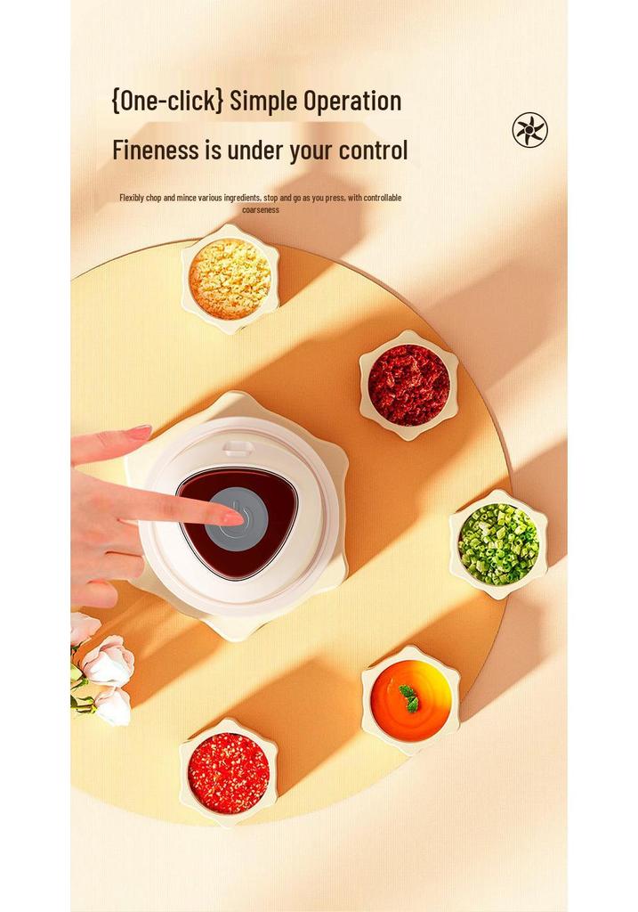 Electric Food Processor & Meat Grinder - Garlic Mincer, Masher, Stirrer, Paste Maker, Chopper for Baby Food.