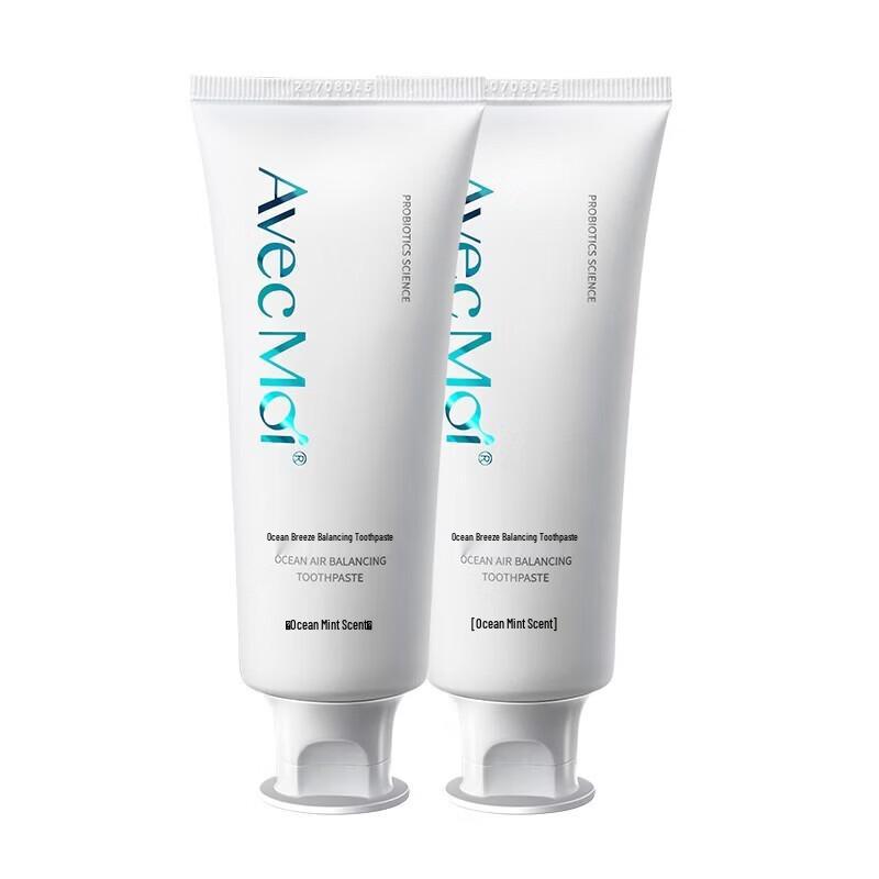 Avec Moi Probiotic Balancing Toothpaste 2-Pack