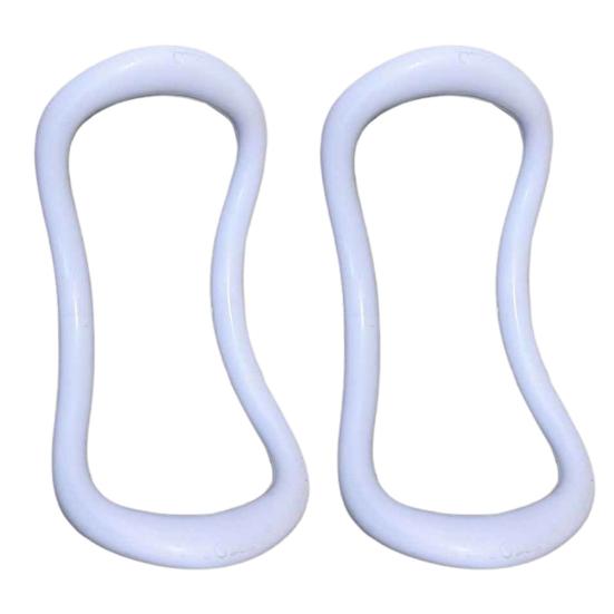 2Pcs Calf Yoga Ring Portable Lightweight Fitness Leg Ring Yoga Pilates Training Body Stretching Muscles Massage Exercise