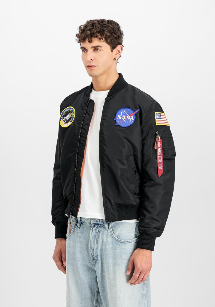 Winter Jacket Alpha Industries MA1 VF NASA Black (166107-003)
