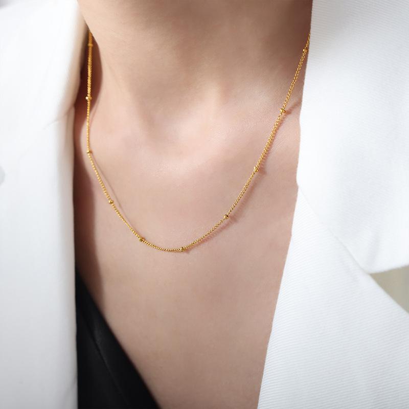 Naturlig Jadecylindrisk Färskvattenpärla Splicing Pärlband Handgjordt Halsband Änkedrottning Mångsidig Personlighet Smycken Kvinnor