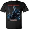 2 Schwarzenegger Movie Poster Retro Black T Shirt Size S M L XL 2XL