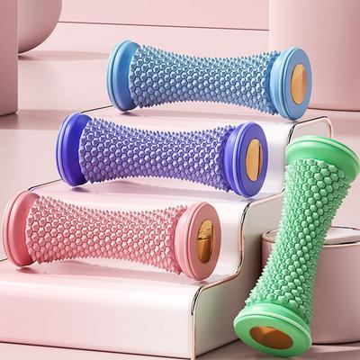 Ayak Masaj Aleti Masaj Silindiri Yoga Masaj Topu Plantar Fasya Silindiri Kas Gevşeme Bakımı Plastik Manuel Ayak Masaj Aleti