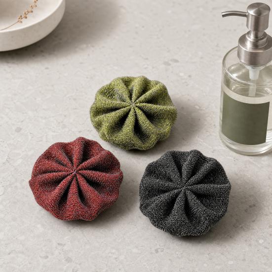 3Pcs Steel Wool Scrubber Pads for Cleaning Dishes Pans Pots Ovens Grills Sinks, Multipurpose Wire Dishwashing Rags, Scrubbers for Kitchen Bathroom