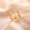  Fashion Sigil of Lilith Ring for Woman Stainless Steel Demon Seal Geometric Ring Solomon Magic Protection Amulet Jewelry